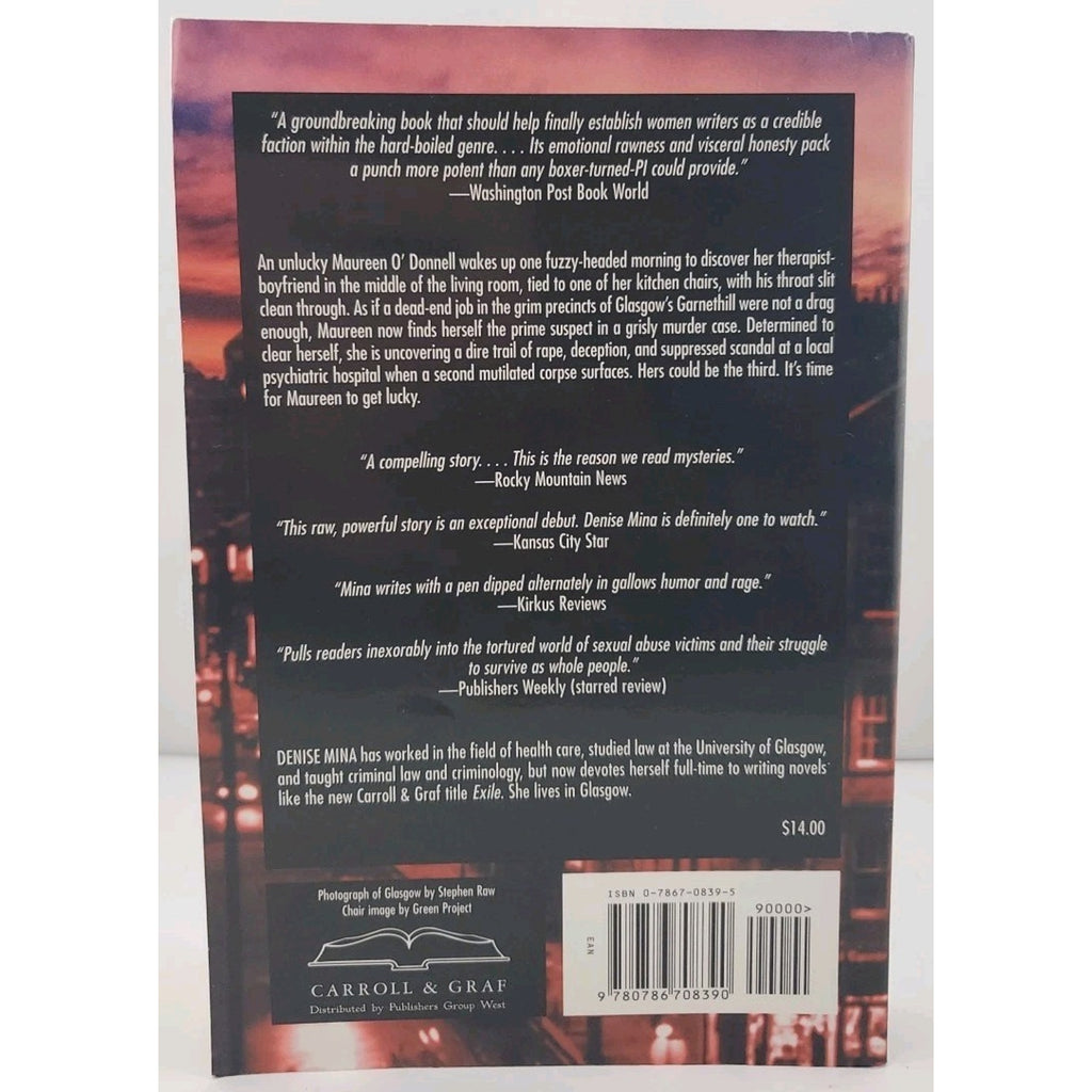 Garnethill by Denise Mina (2001, Trade Paperback)