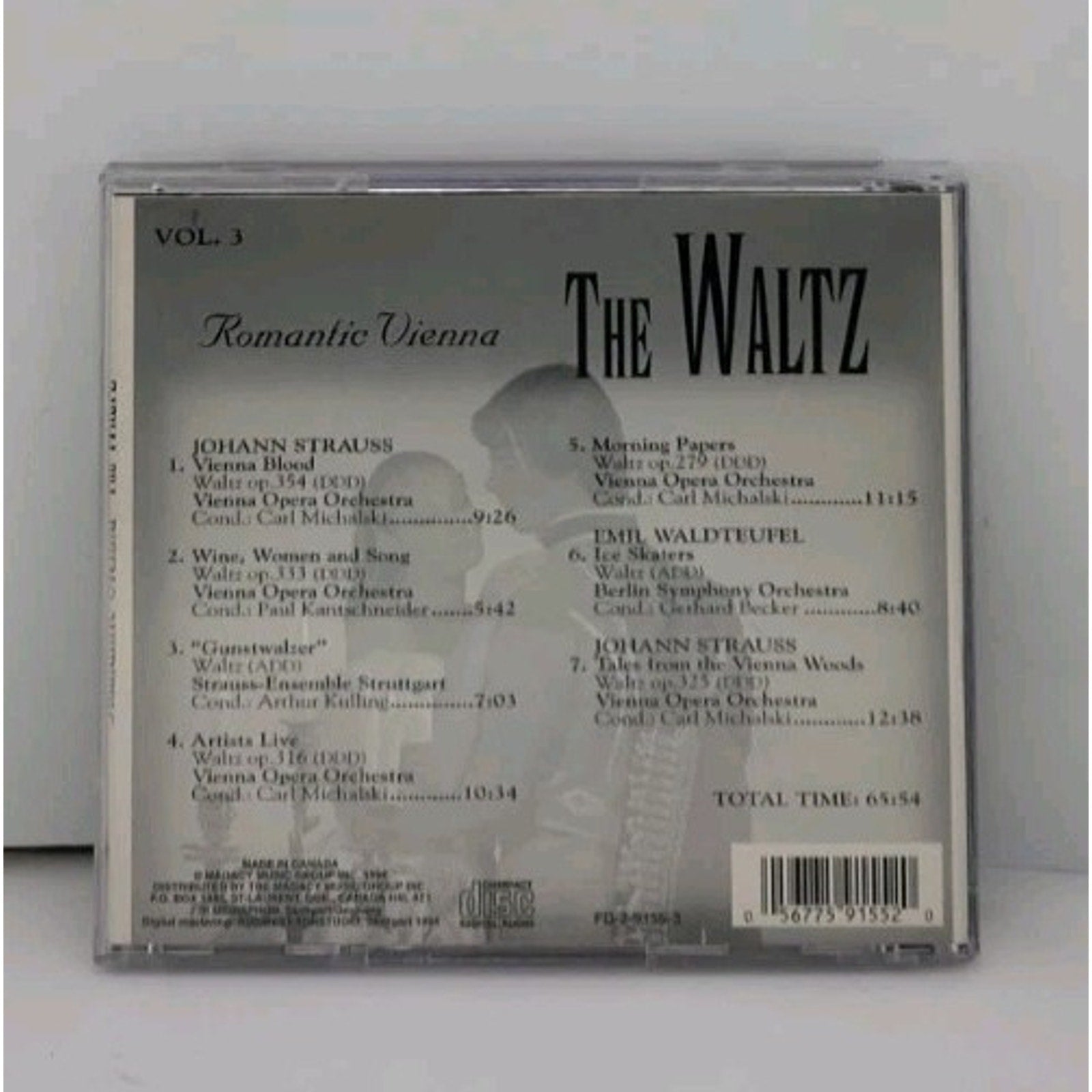 Romantic Vienna-Waltz - Romantic Vienna-Waltz Vol 3 - Music CD