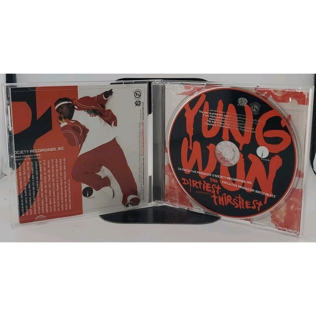 The Dirtiest Thirstiest by Yung Wun (CD, 2004)