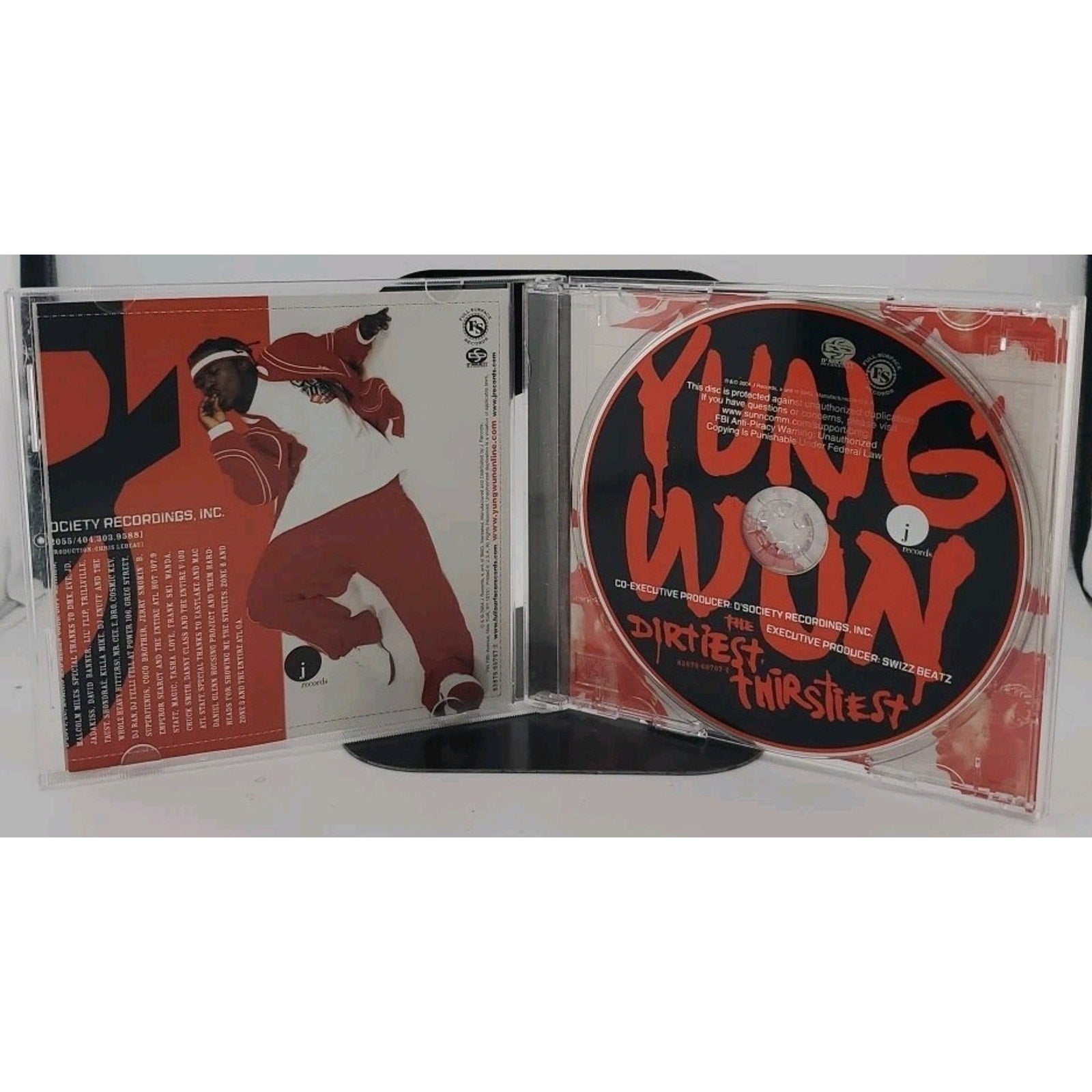 The Dirtiest Thirstiest by Yung Wun (CD, 2004)