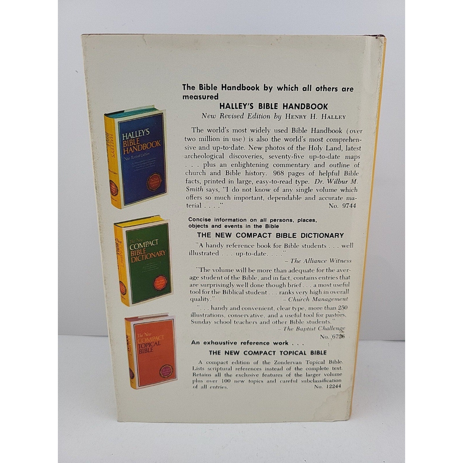 Cruden's Compact Concordance (Hardcover) Zondervan Bible Handbook Series 1978