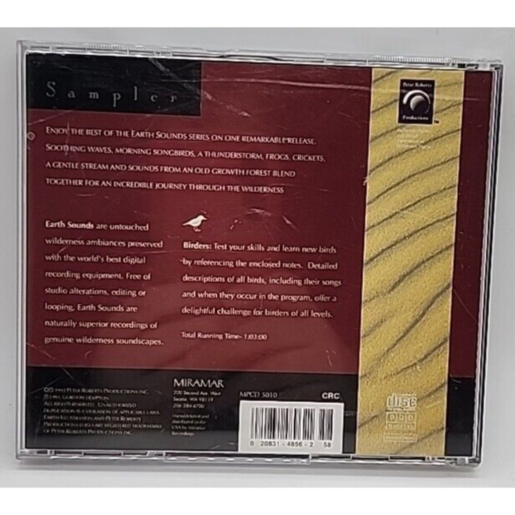 Various Artists : Earth Sounds Sampler CD Gordon Hempton