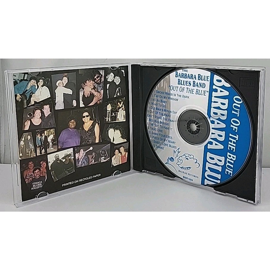 Out Of The Blue By Barbara Blue Blues Band CD