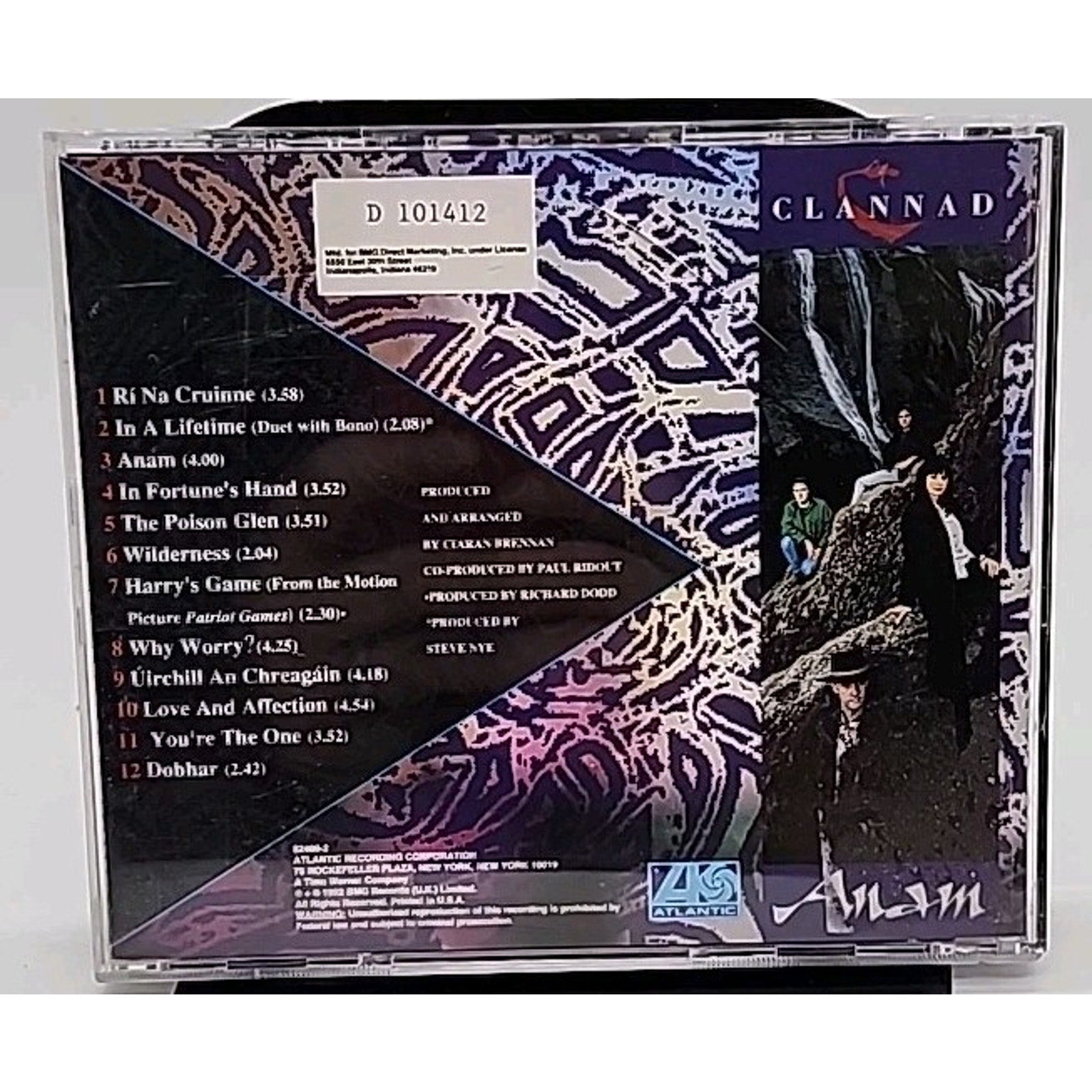 Anam by Clannad (CD, Jul-1992, Atlantic (Label))