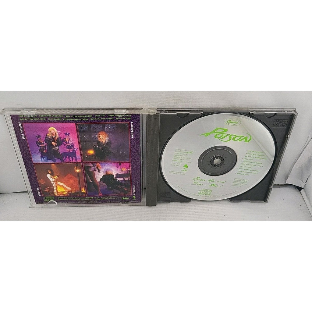 Open Up & Say Ahh by Poison (CD, 1990)