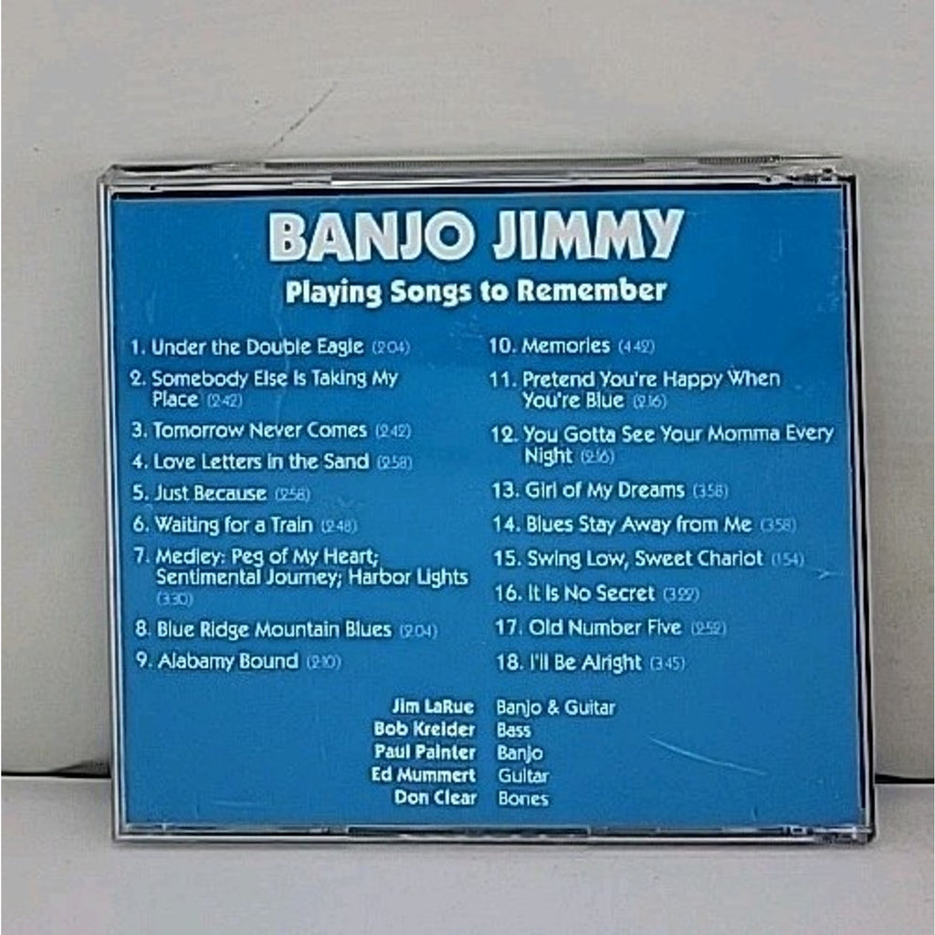 Banjo Jimmy - Playing Songs To Remember CD Jim LaRue Country Gospel