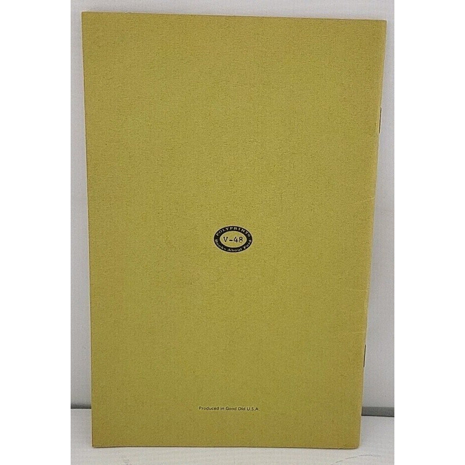 Operator's Manual 1948 Ford V-8 Passenger Car Model 899A