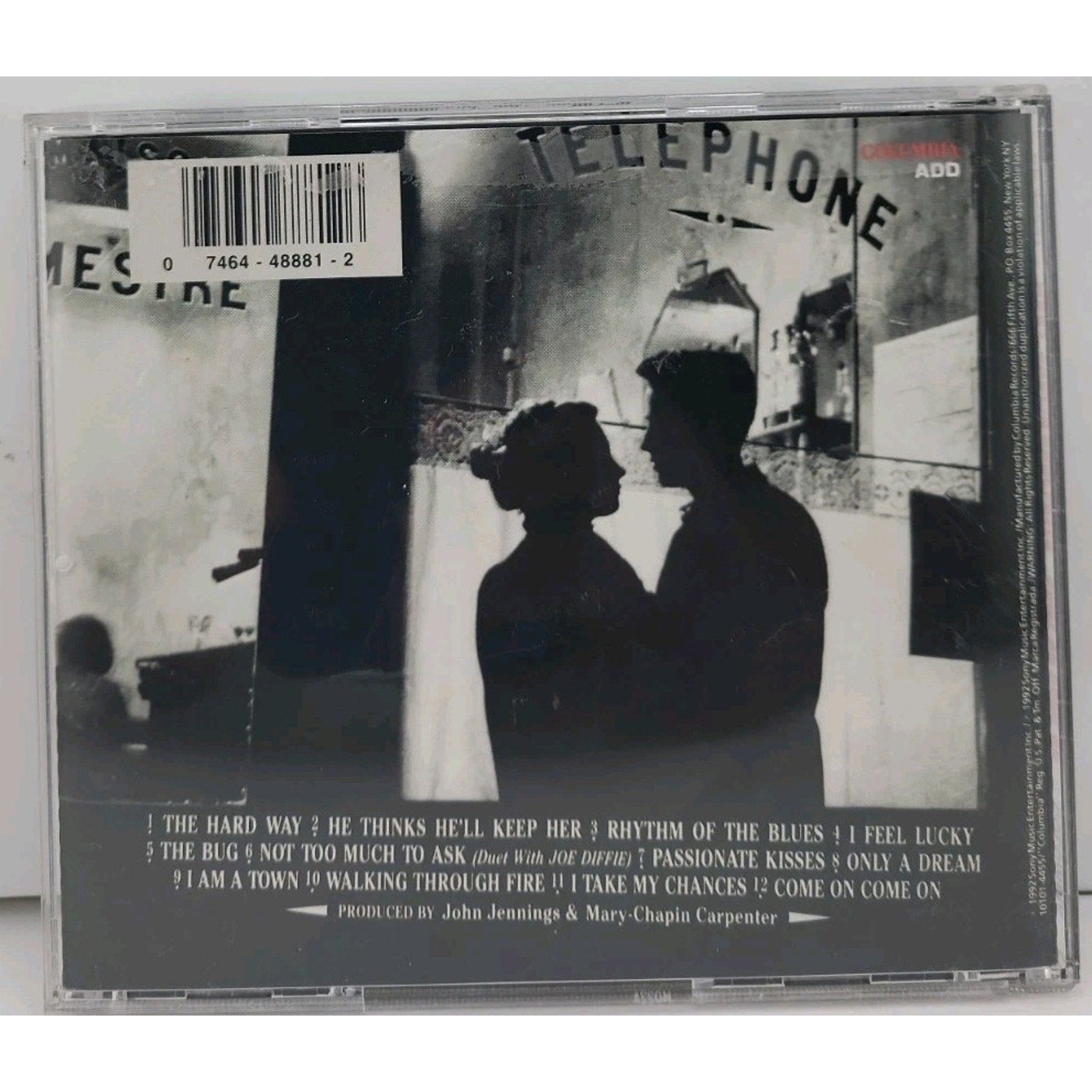 Come on Come on by Mary Chapin Carpenter (CD, 1992)