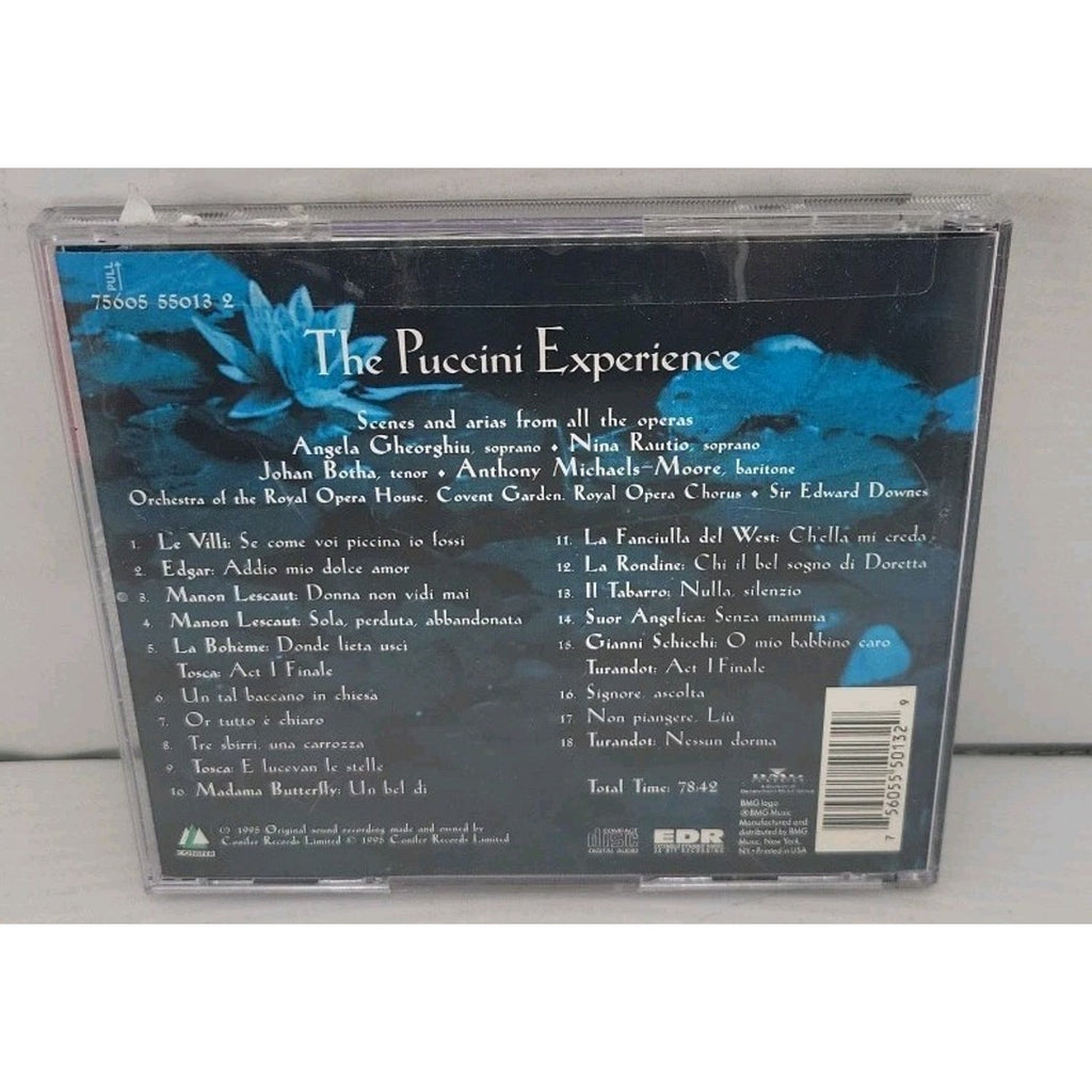 Puccini Experience by Puccini / Downes / Chorus & Orch Royal Opera House (CD,...