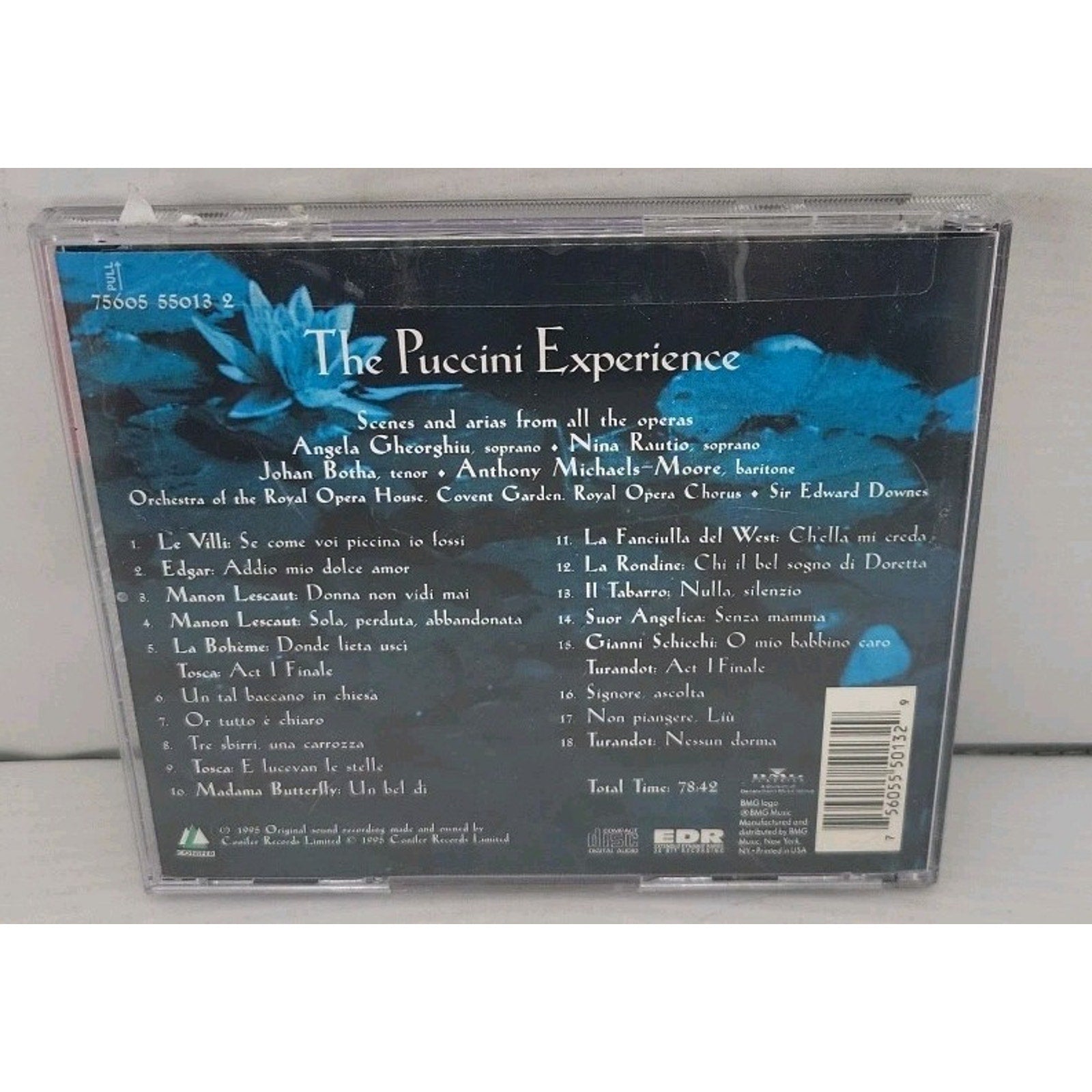 Puccini Experience by Puccini / Downes / Chorus & Orch Royal Opera House (CD,...