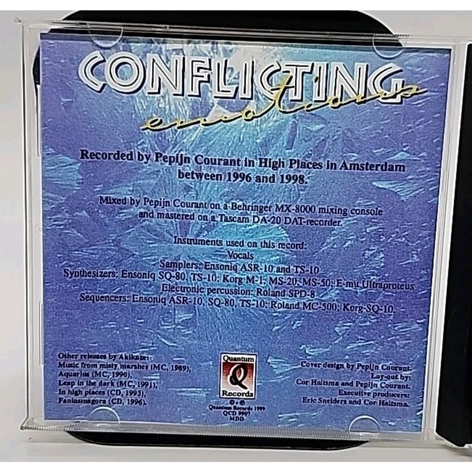 Conflicting Emotions Akikaze (CD)