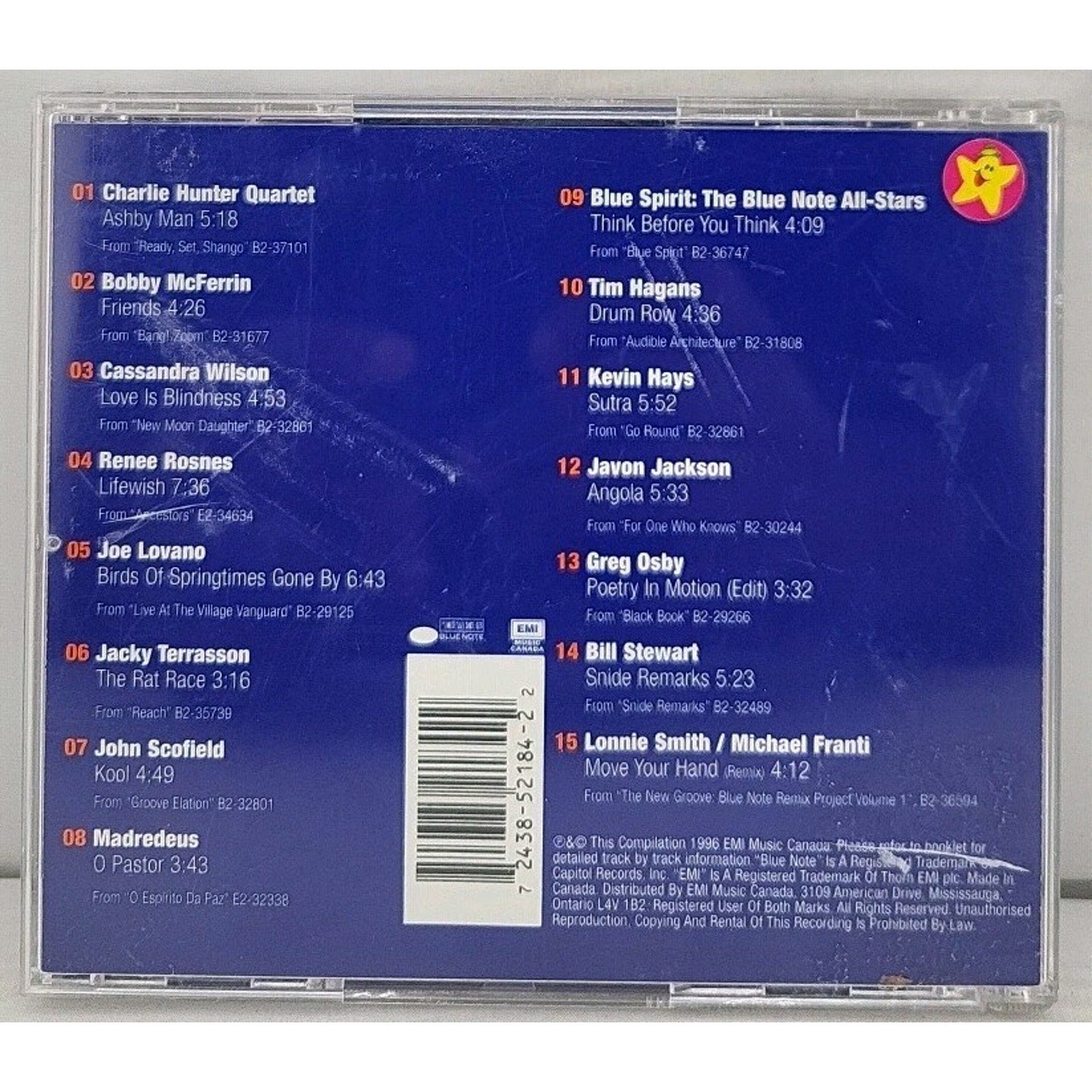 Canada Blue Note Festival '96 CD