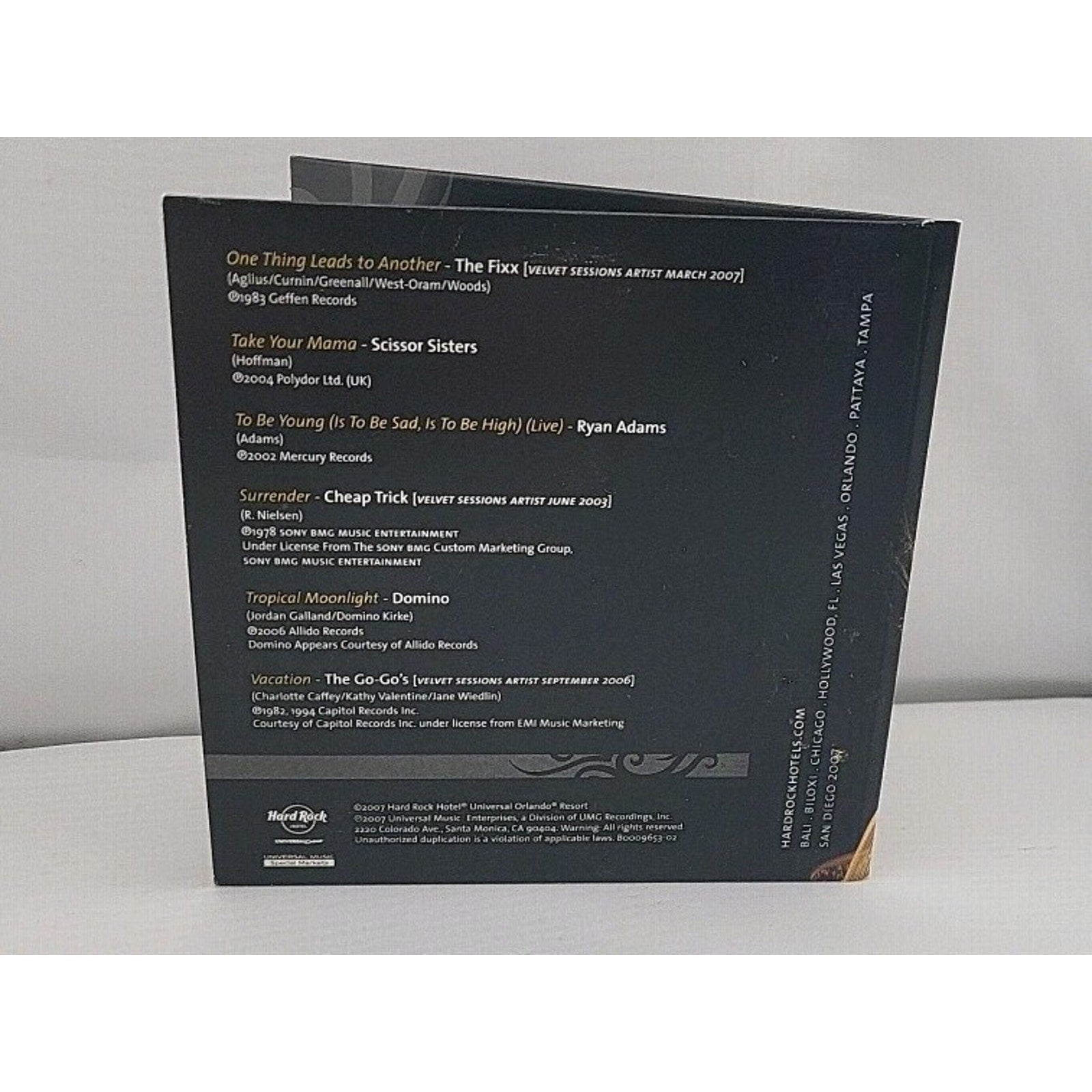 We'll Shake And Rattle Our Bodies - Hard Rock Hotel CD