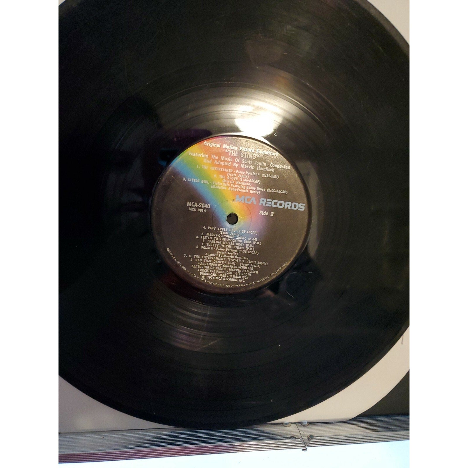 The Sting [Original Motion Picture Soundtrack] [LP] (Vinyl, MCA Records 1972