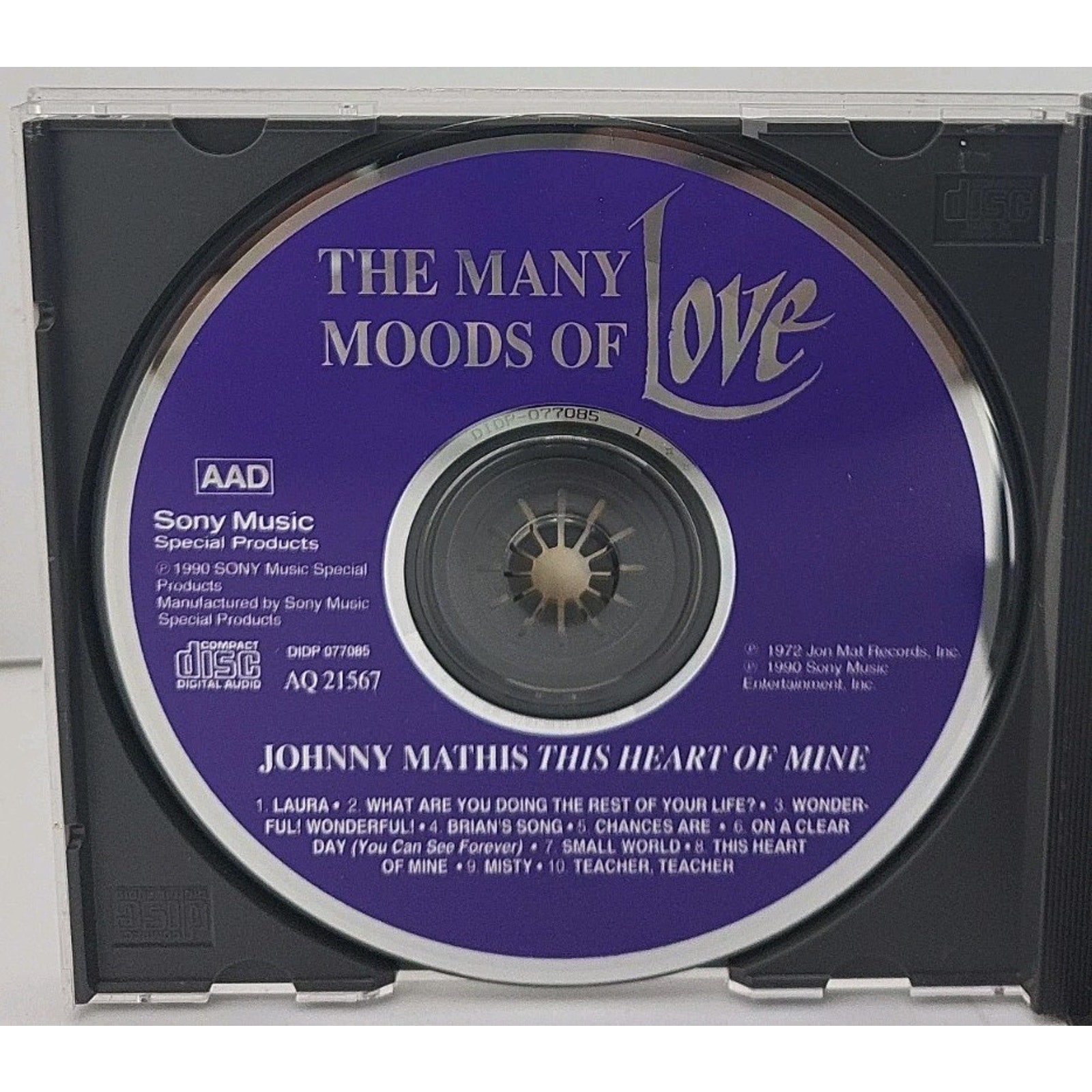 The Many Moods Of Love - Audio CD