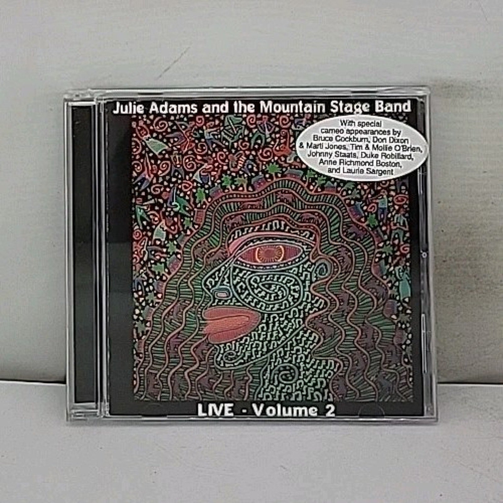 Live Vol.2 by Adams, Julie / Mountain Stage Band (CD, 2001)