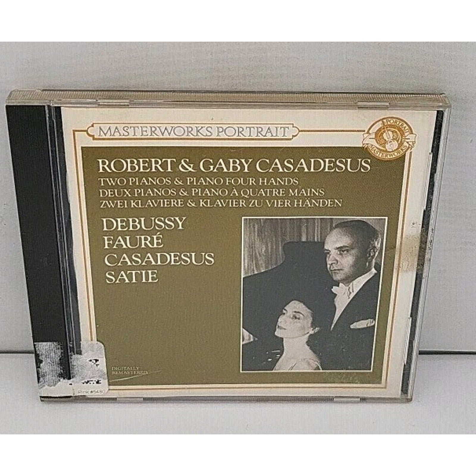 Robert Casadesus - Robert & Gaby Casadesus: Two Piano & Piano Four Hand - CD