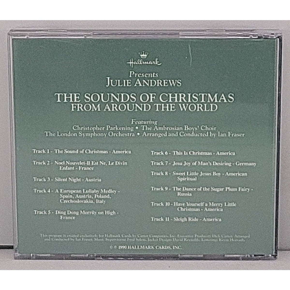 Hallmark Presents Julie Andrews The Sound of Christmas From Around the World CD