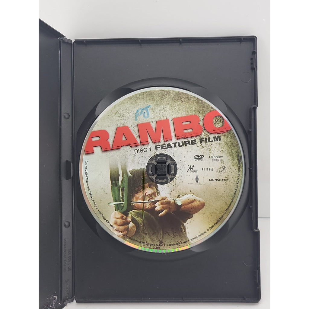 Rambo: The Fight Continues (DVD, 2008, Widescreen)