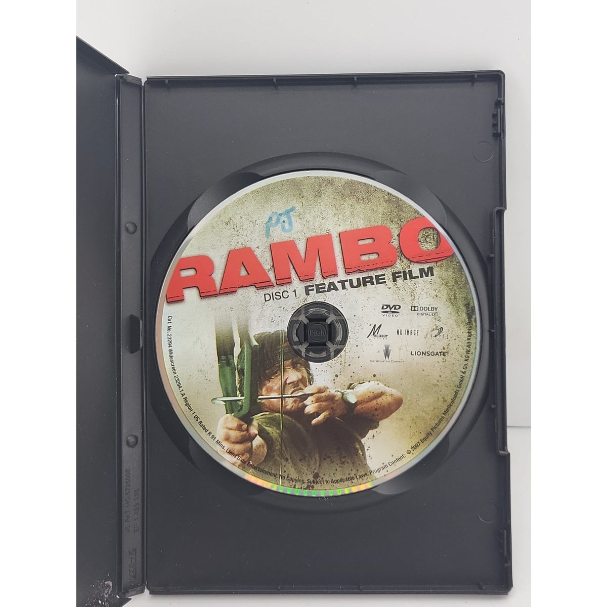 Rambo: The Fight Continues (DVD, 2008, Widescreen)