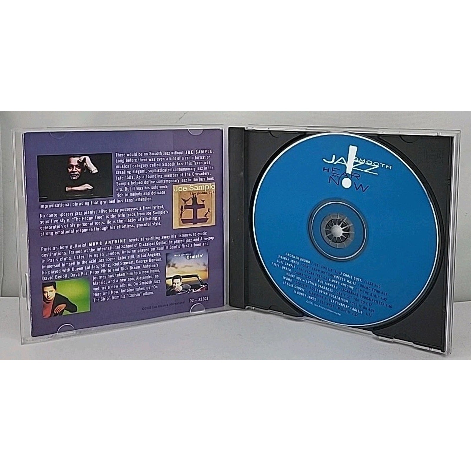 Smooth Jazz Hear and Now - 2003 CD VA Norman Brown Chris Botti Dave Koz Fourplay