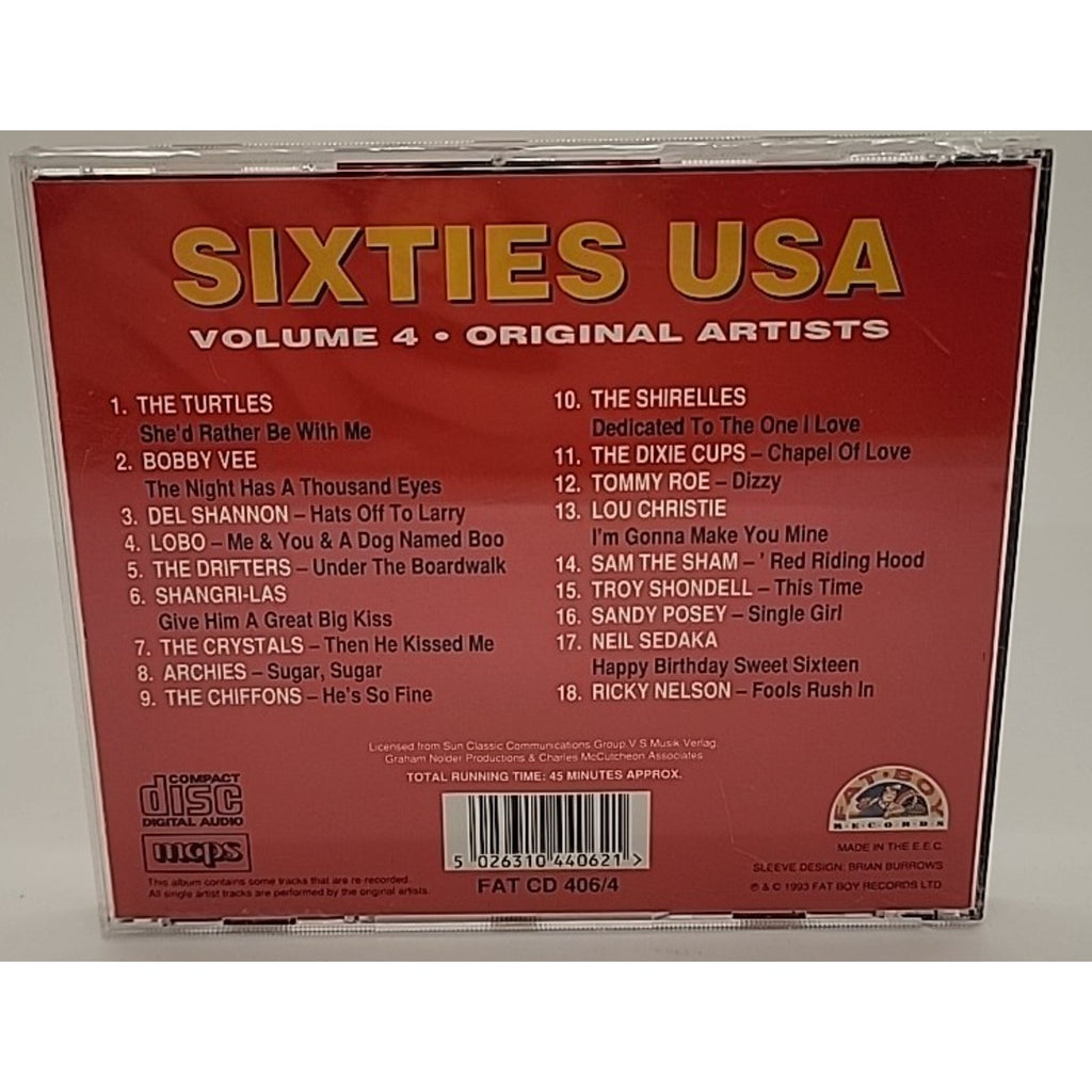 Sixties USA - Volume 4 (Original Artists) (CD)
