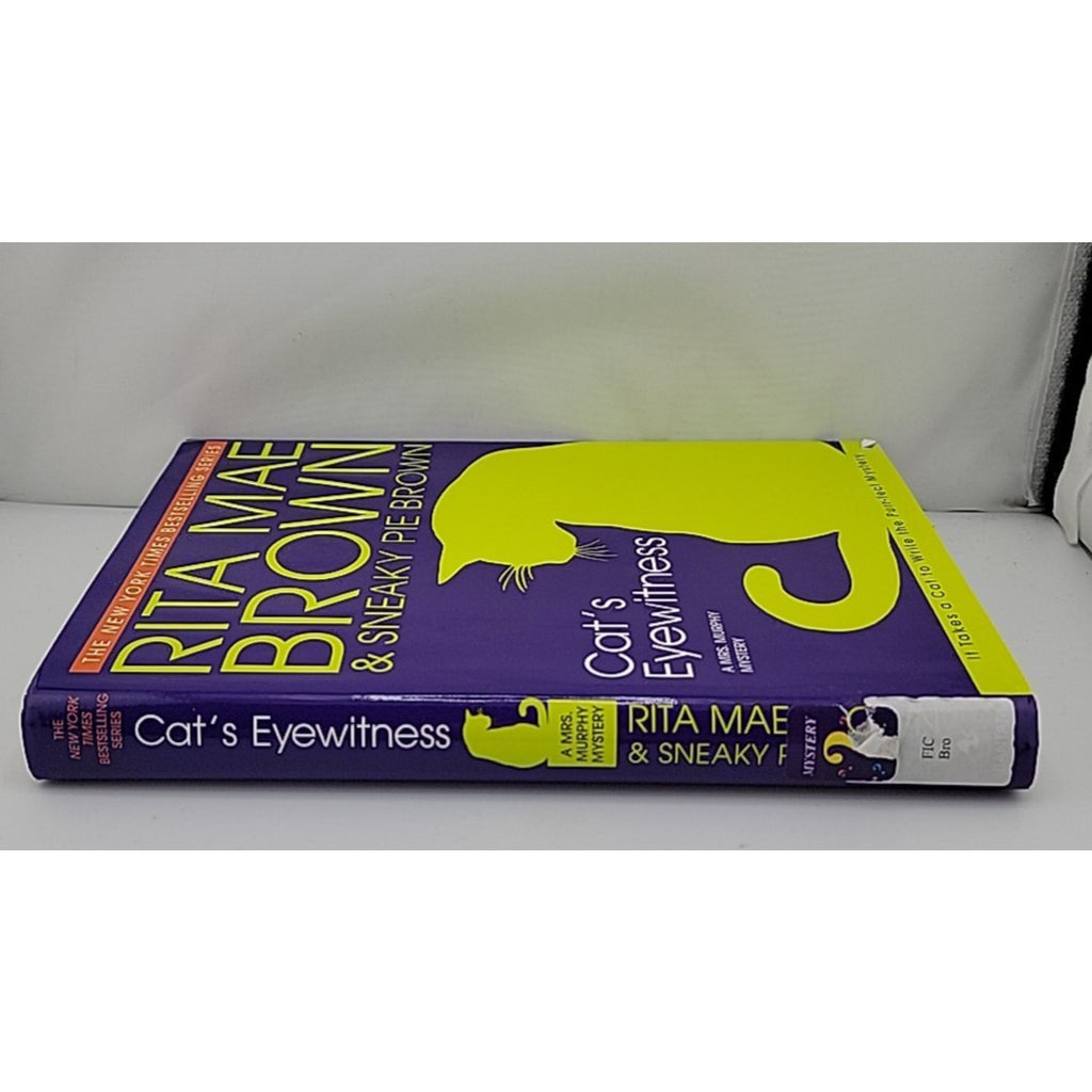 Cat's Eyewitness by Sneaky Pie Brown and Rita Mae Brown (2005, Hardcover)