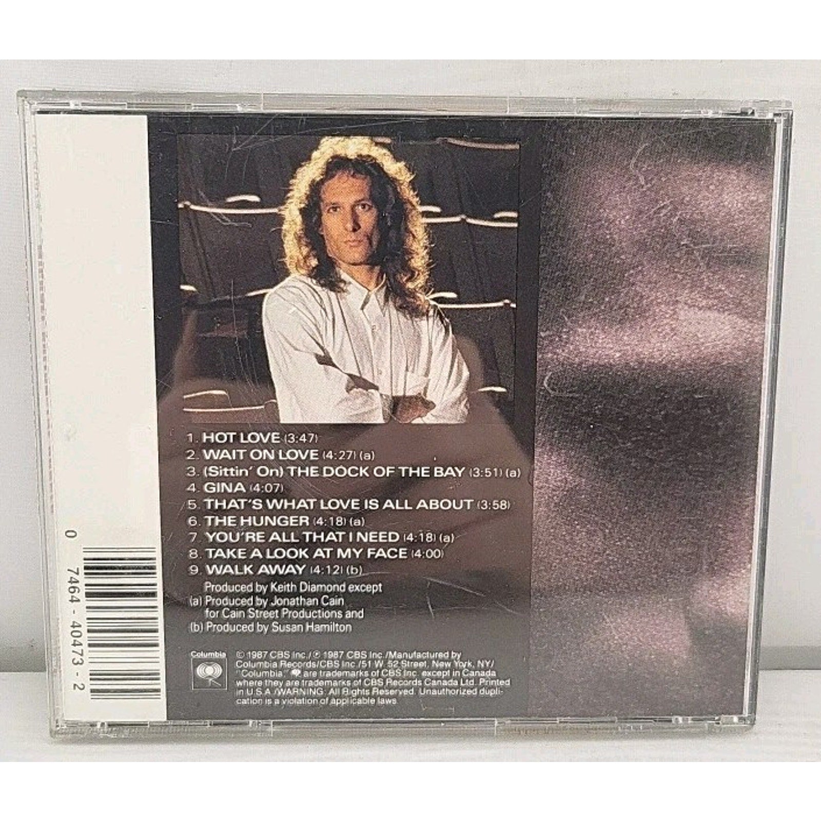 Hunger by Michael Bolton (CD, 1989)