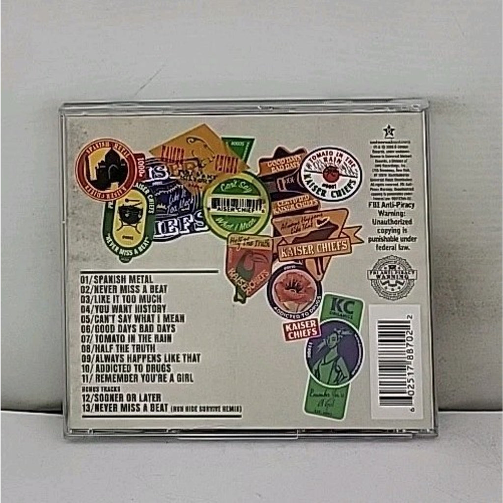 CD Kaiser Chiefs Off With Their Heads CD 13 Tracks 2008 Universal