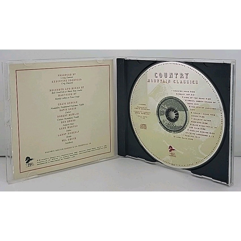 Country Mountain Christmas a Green Hill Instrumental Classic Music CD Various