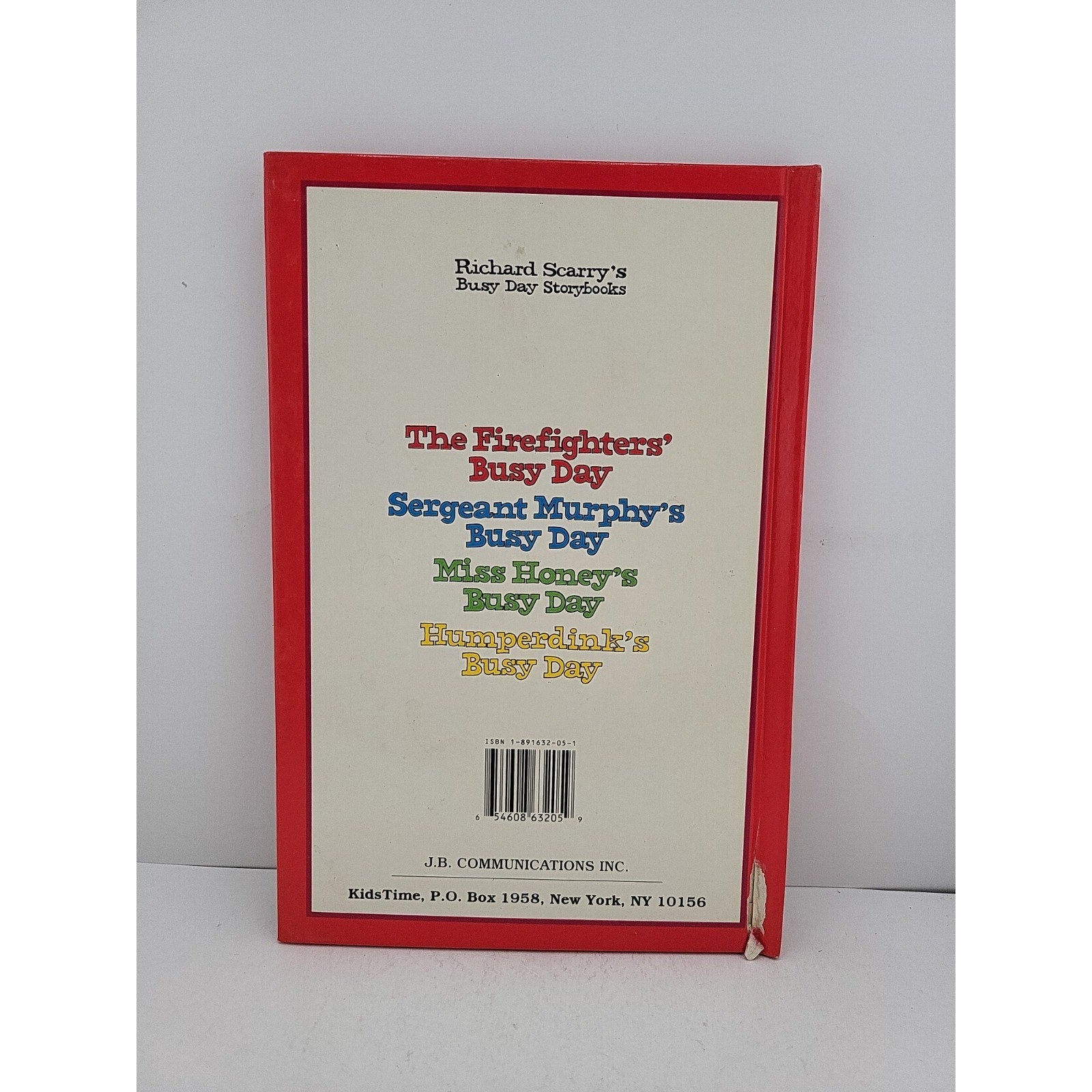 The Firefighters' Busy Day, Busy Day Storybooks,1997(Richard Scarry)