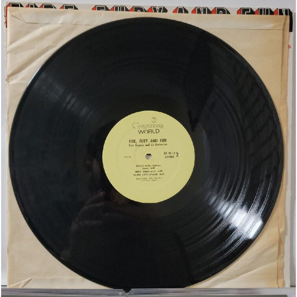 Fire Fury And Fun Stan Kenton (Record)