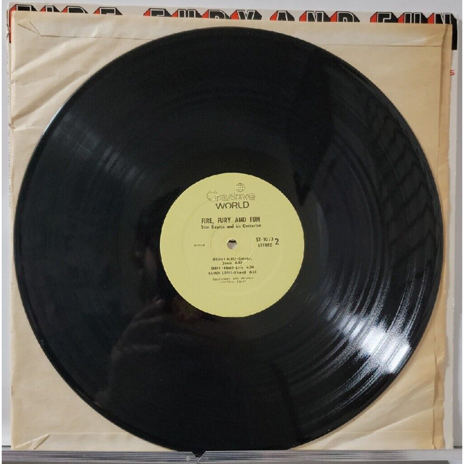 Fire Fury And Fun Stan Kenton (Record)