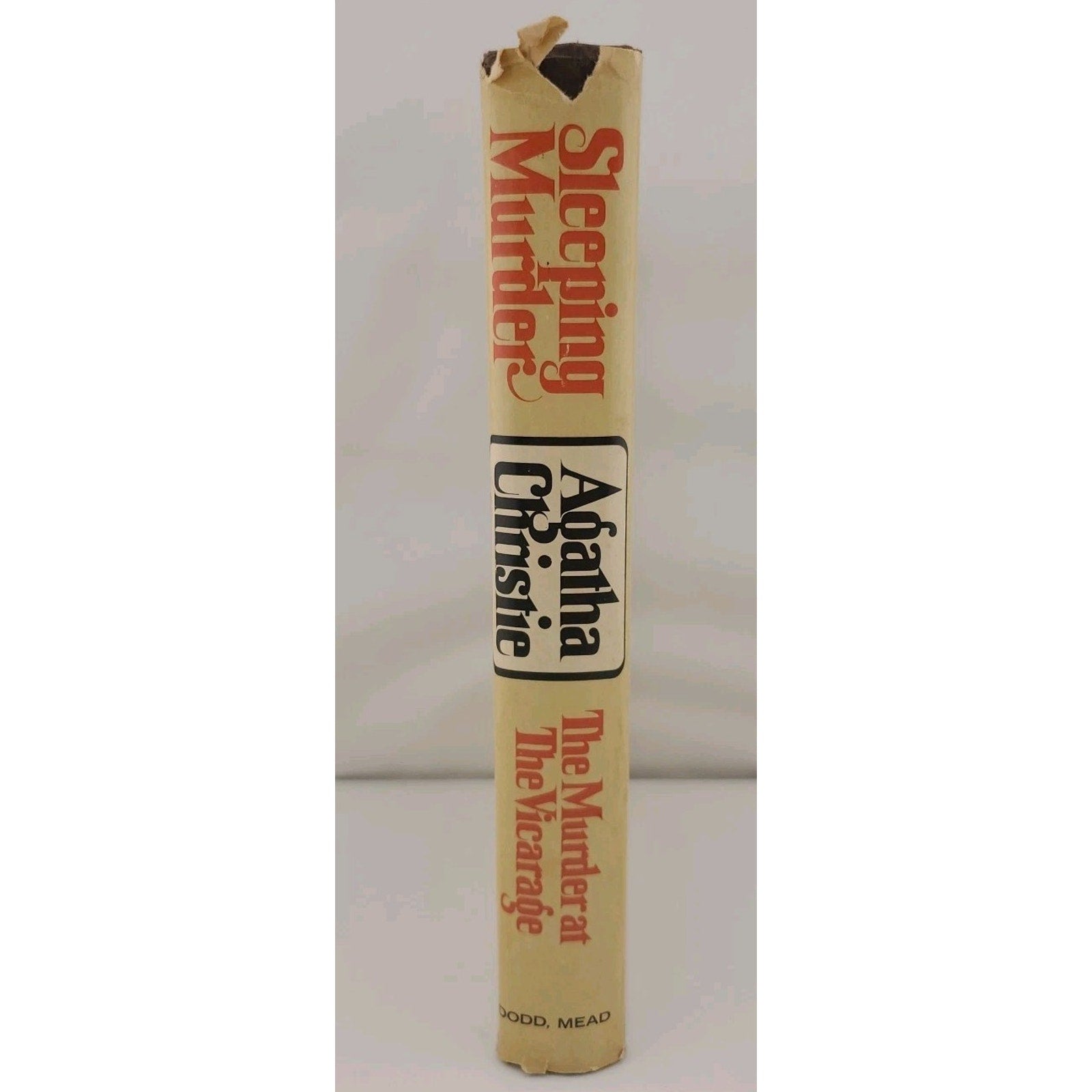 Sleeping Murder & The Murder at the Vicarage by Agatha Christie (1976 Hardcover)