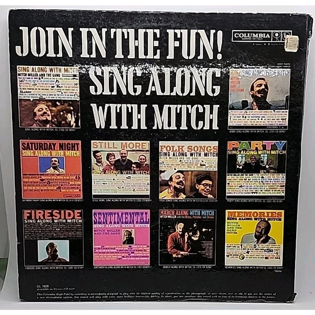 TV Sing Along with Mitch - Mitch Miller and the Gang (with Song Lyrics Enclosed)