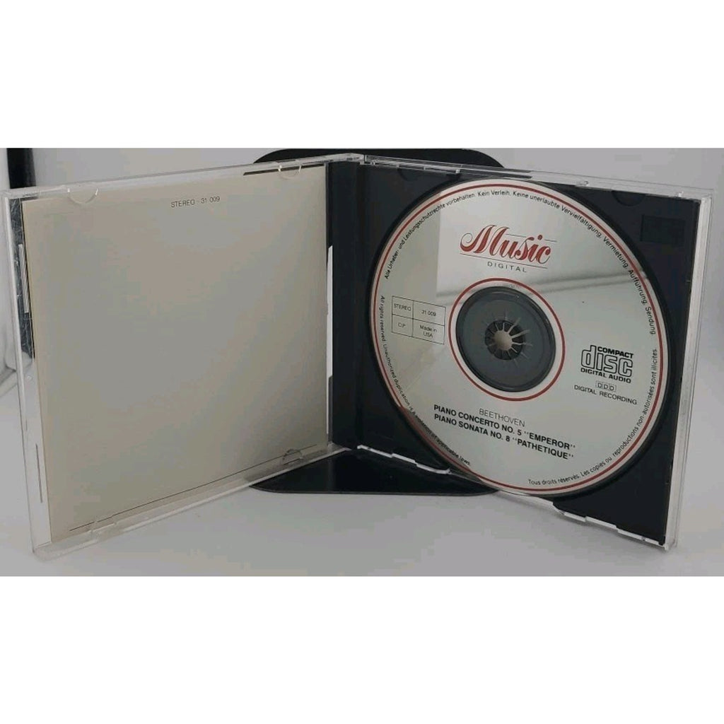 Beethoven - Piano Concerto No. 5 "Emperor" & Piano Sonata No. 8 (CD, 1990s)