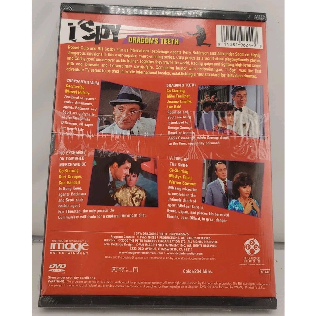 I Spy Dragon's Teeth (DVD) *Brand New*