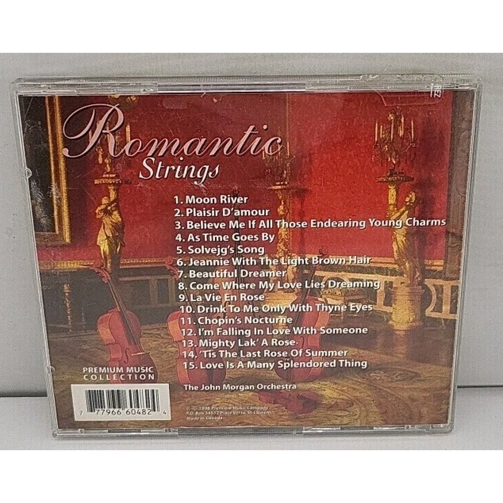 Romantic Strings by Various (CD, 1998)