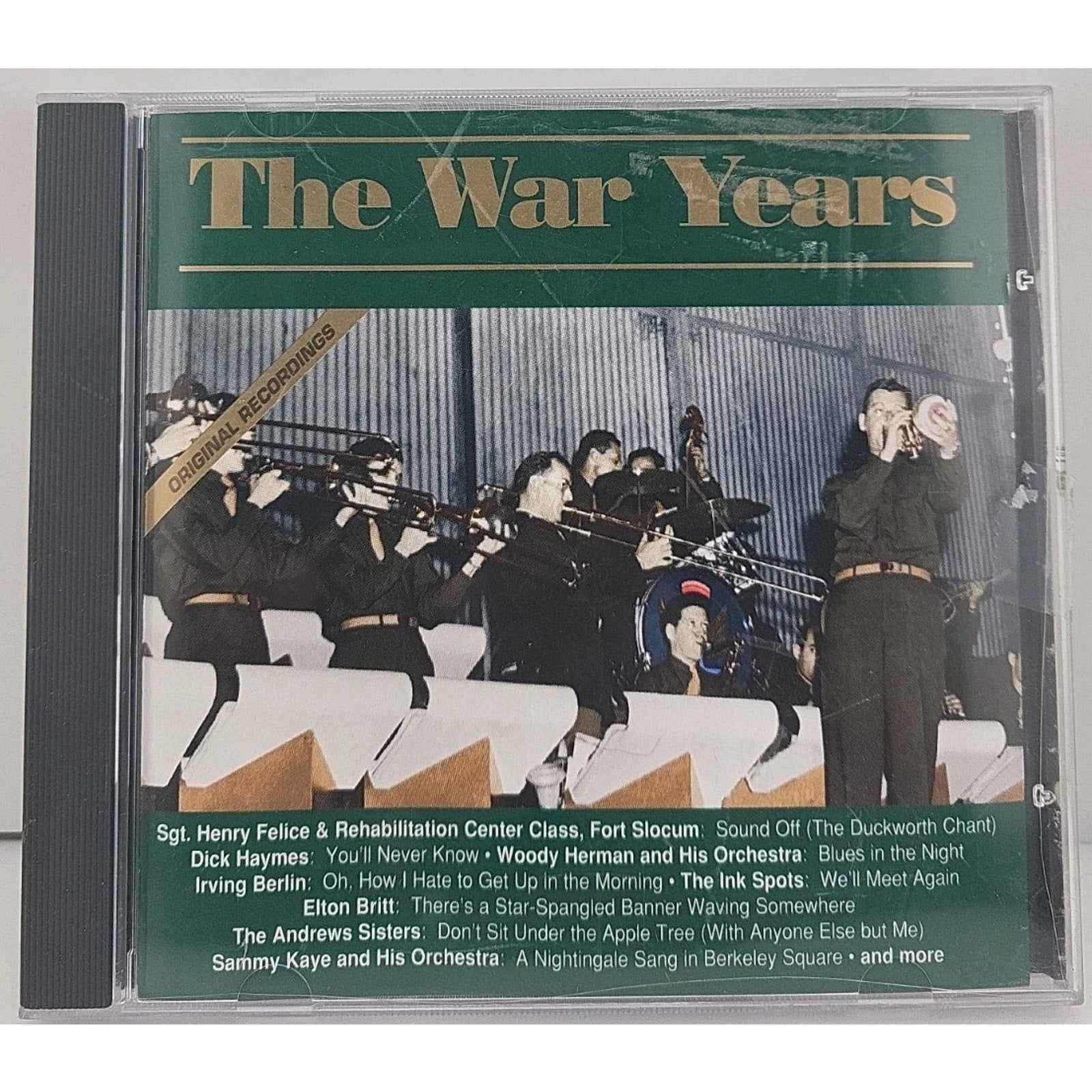 The War Years (CDC 1048) Various Artists ~ Jazz ~ CD