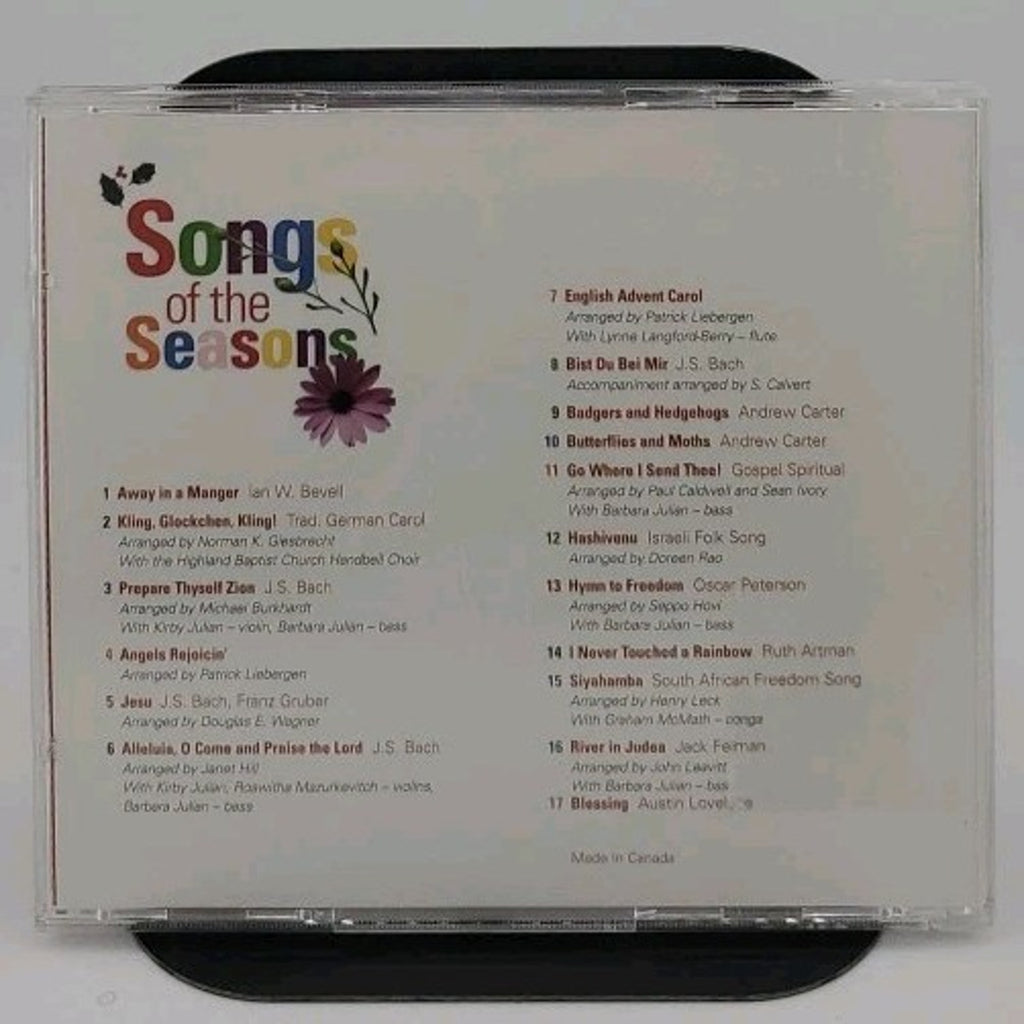 Songs Of The Seasons CD - The KW Philarmonic Childrens Choir