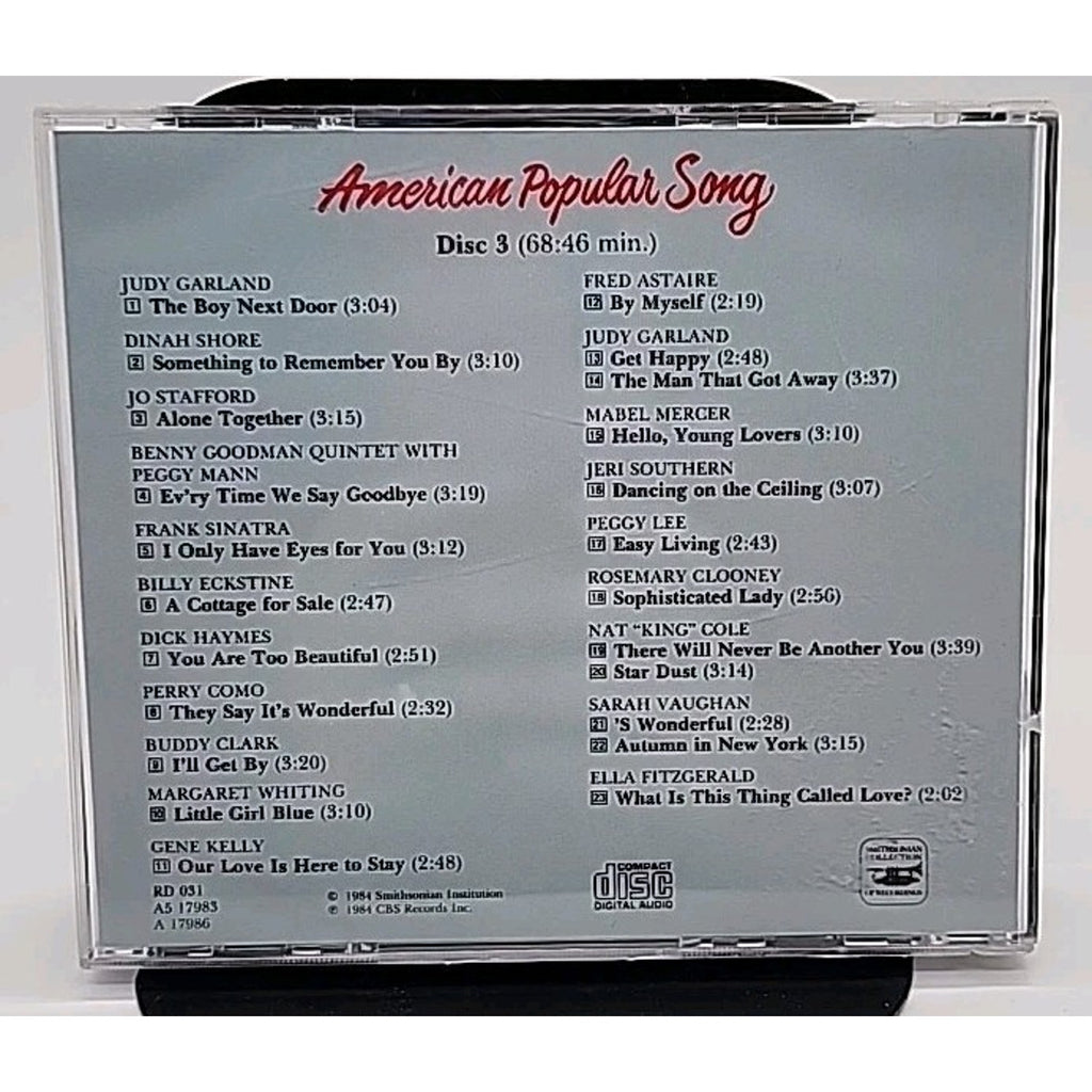 American Popular Song Disc 3 (CD)