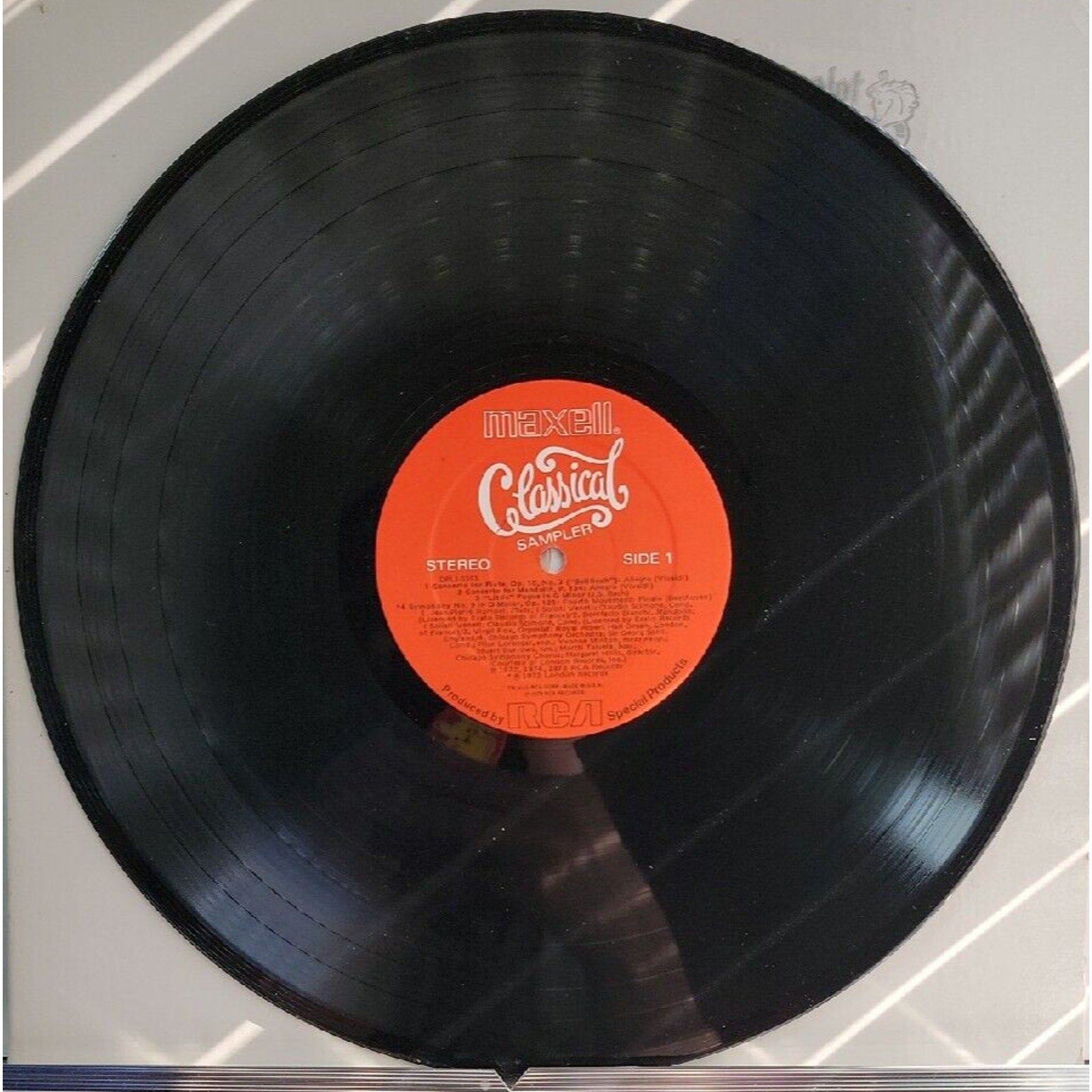 Various – Maxell Classical Sampler LP - RCA – DPL1-0353 (Record)