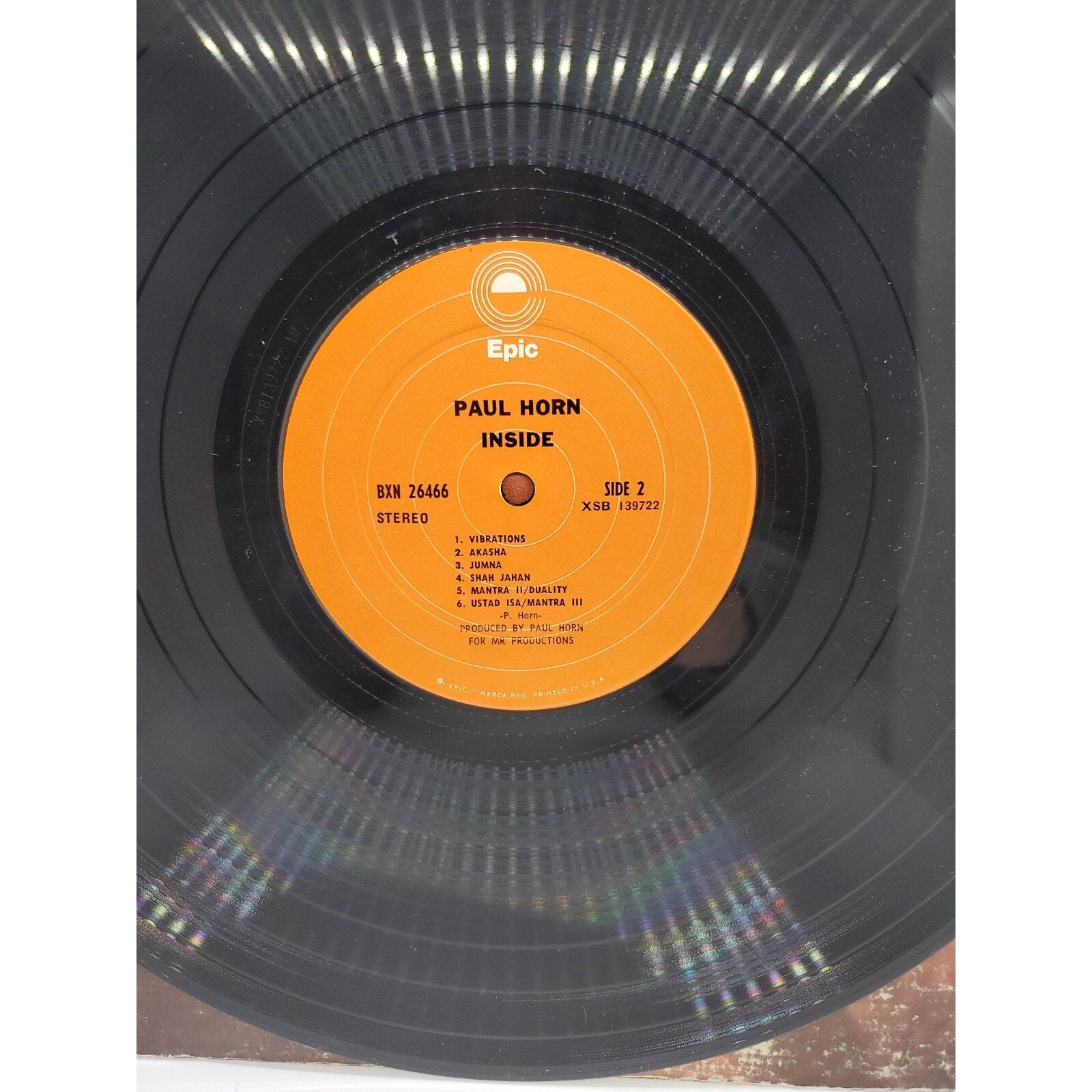 Paul Horn Inside (Record)