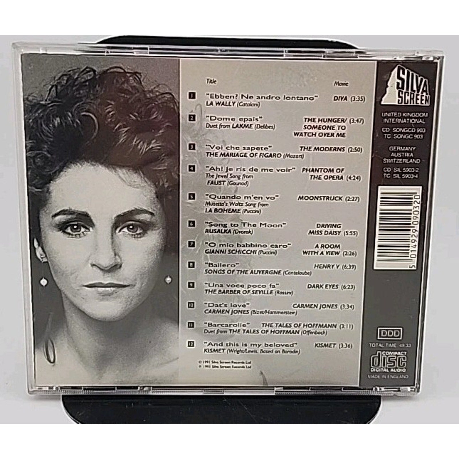 Diva! A Soprano at the Movies by Lesley Garrett (CD, 1991, Silva Screen Records)
