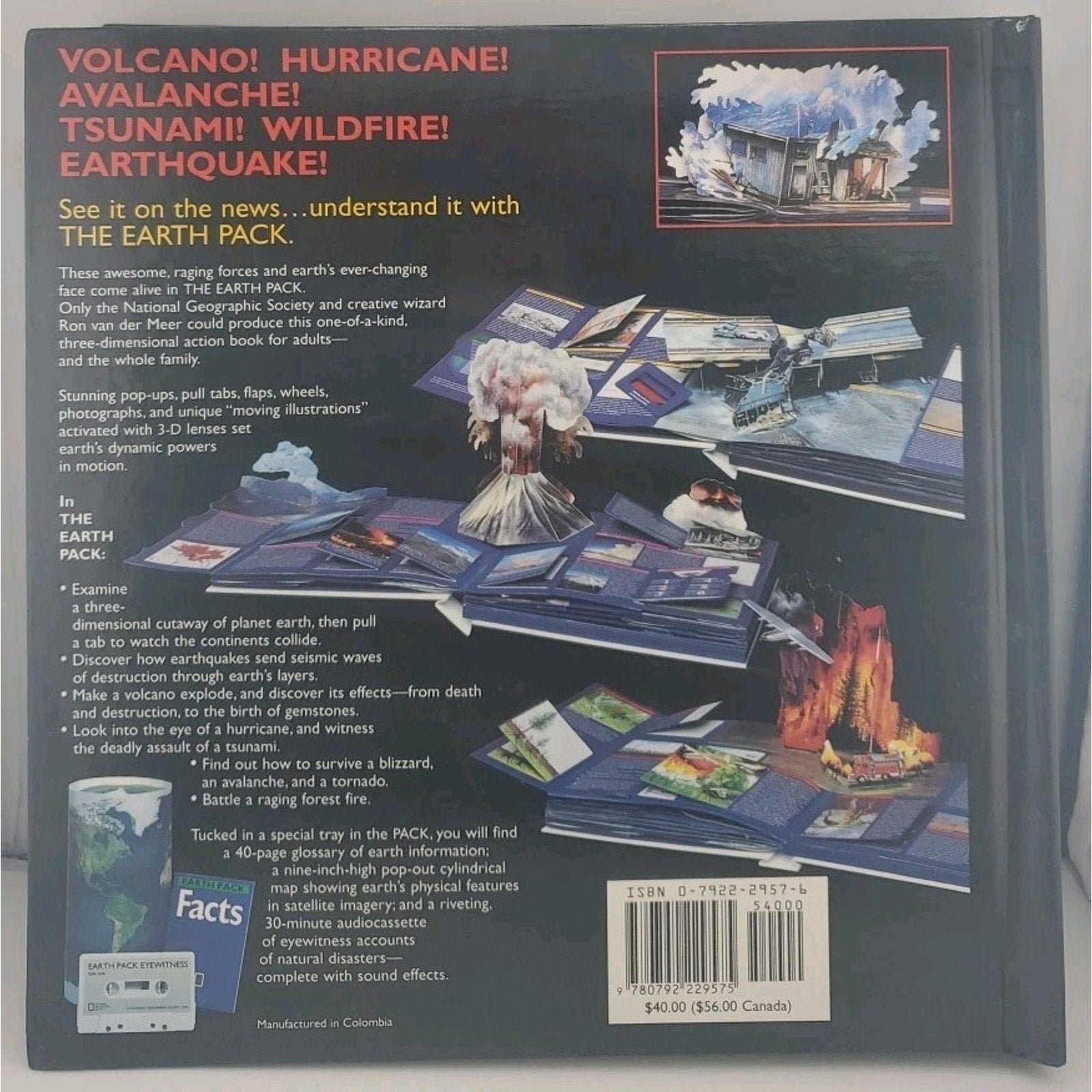 Earth Pack : A Three-Dimensional Action Book by Ronald K. Fisher and Ron Van der