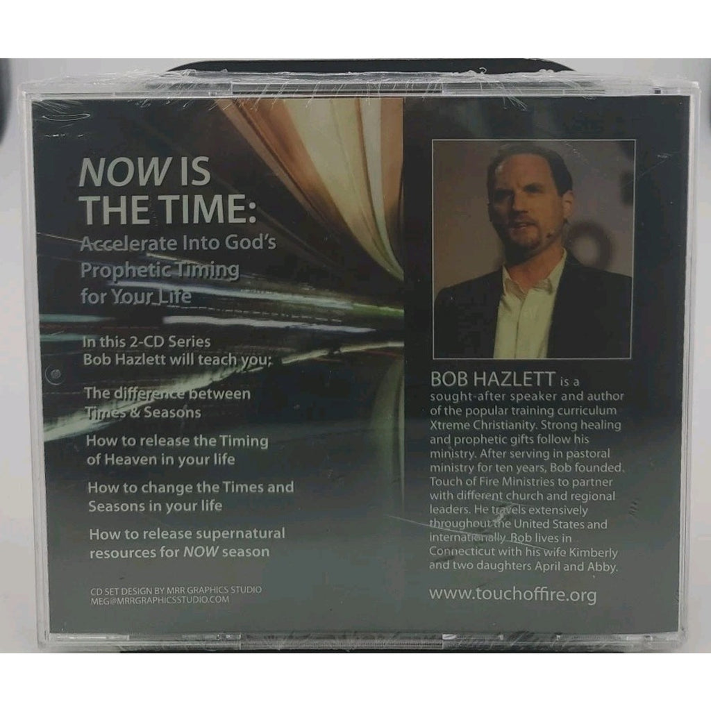 Now Is The Time Bob Hazlett (CD) *Brand New*