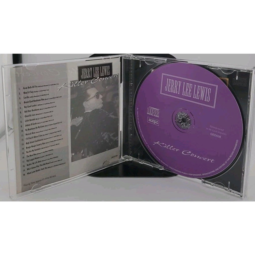 Jerry Lee Lewis Killer Concert (QED 038) import CD