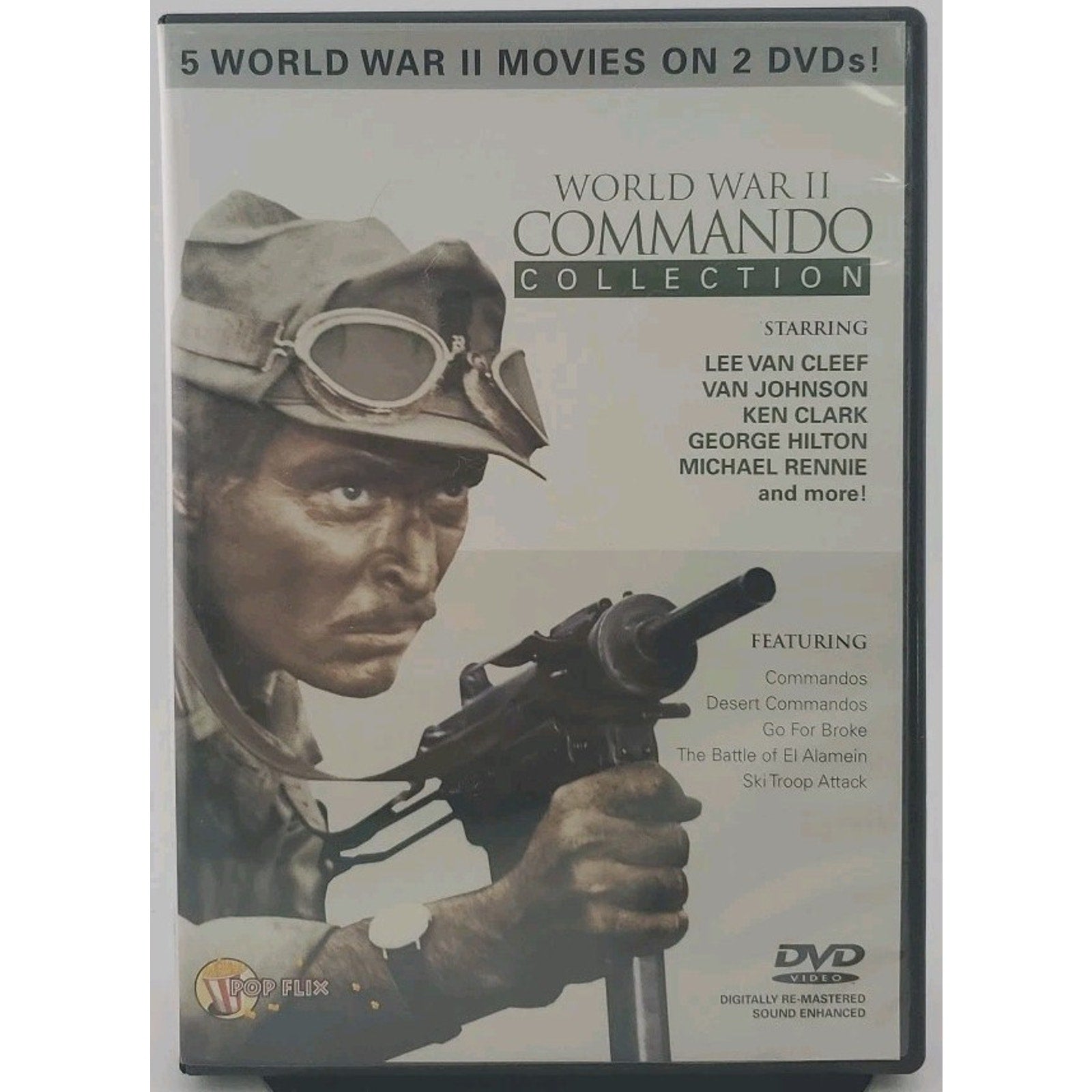 World War II: Commando Collection (DVD, 2010, 2-Disc Set)