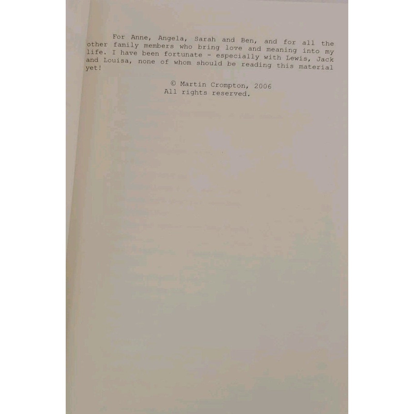 Mrs Jones's Gingham Panties (...and Other Stories) - Martin Crompton