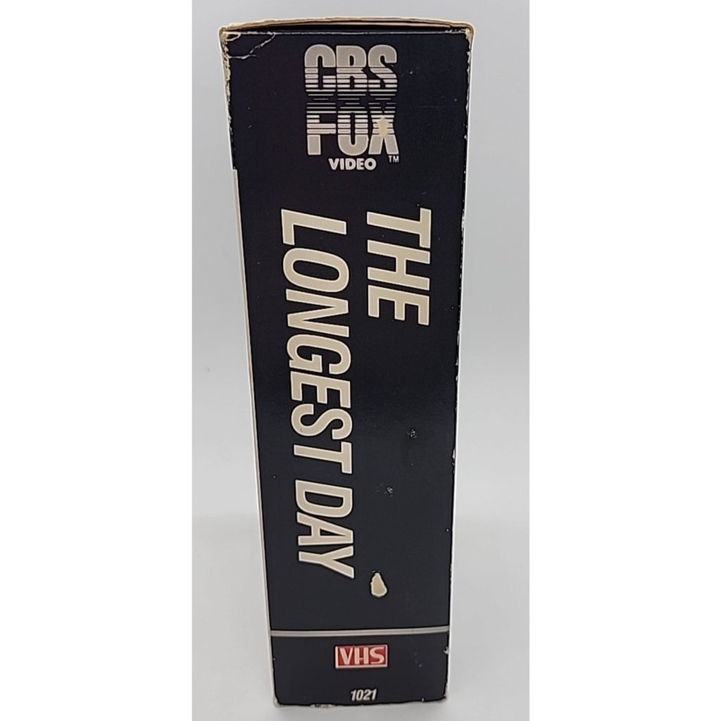 The Longest Day Double VHS 1986 - Tan/Black VHS